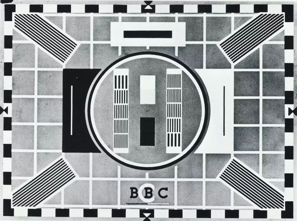 BBC first test picture